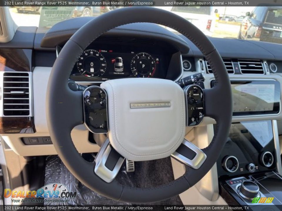 2021 Land Rover Range Rover P525 Westminster Byron Blue Metallic / Ivory/Espresso Photo #18