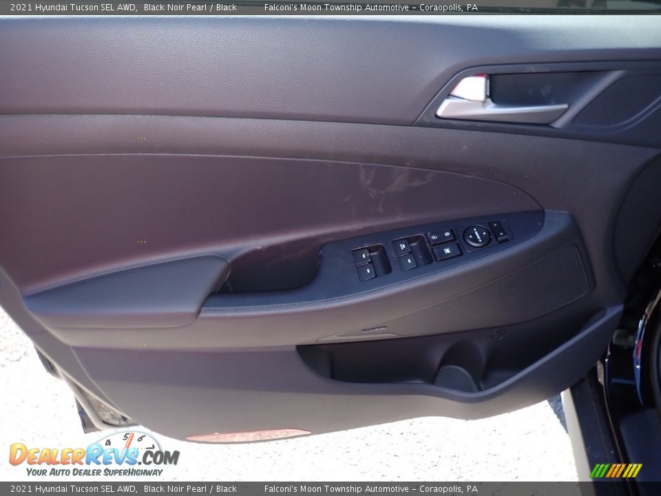 2021 Hyundai Tucson SEL AWD Black Noir Pearl / Black Photo #11