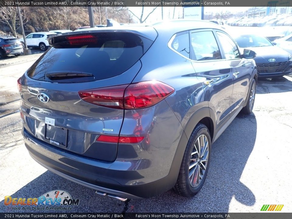 2021 Hyundai Tucson Limited AWD Coliseum Gray Metallic / Black Photo #2