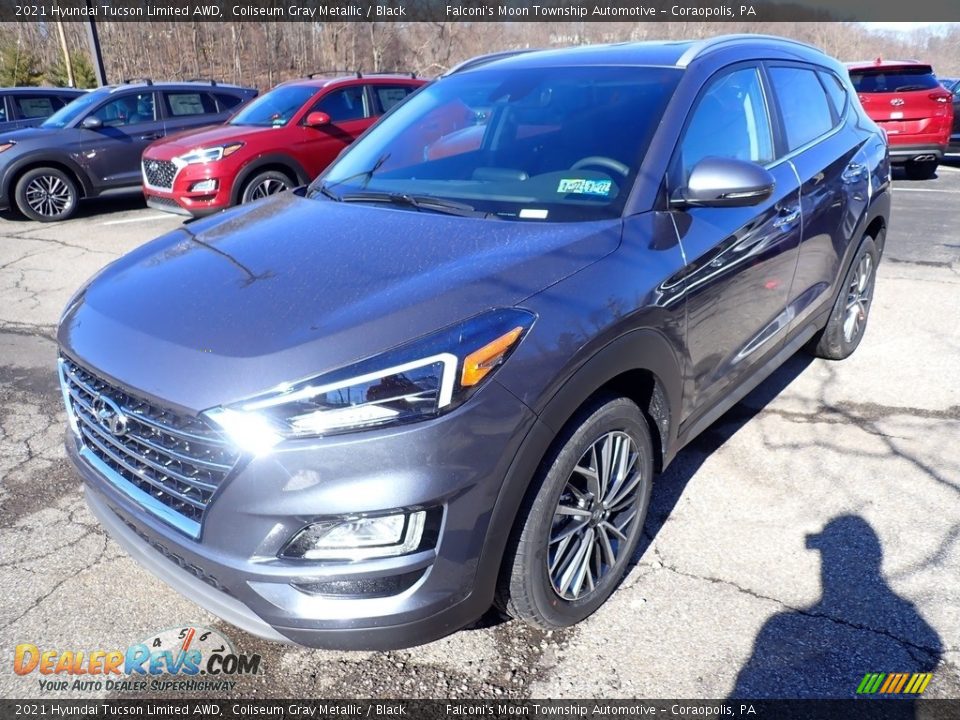 2021 Hyundai Tucson Limited AWD Coliseum Gray Metallic / Black Photo #5