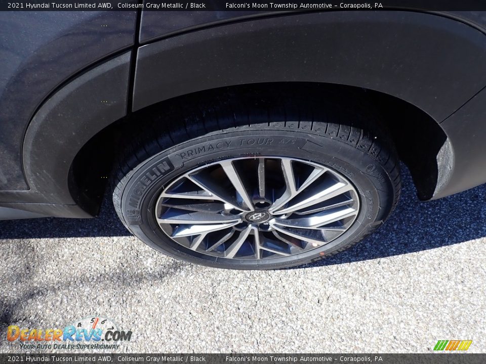 2021 Hyundai Tucson Limited AWD Coliseum Gray Metallic / Black Photo #7