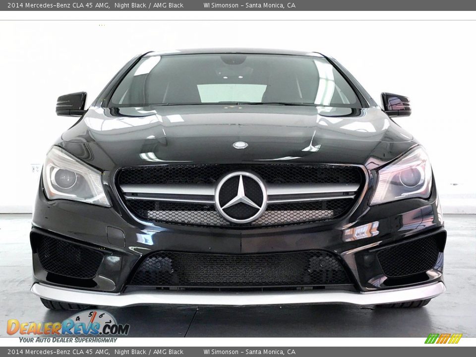 2014 Mercedes-Benz CLA 45 AMG Night Black / AMG Black Photo #2