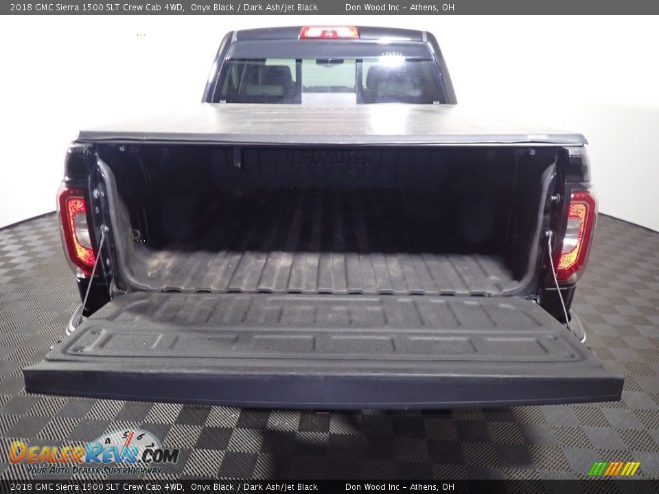2018 GMC Sierra 1500 SLT Crew Cab 4WD Onyx Black / Dark Ash/Jet Black Photo #16