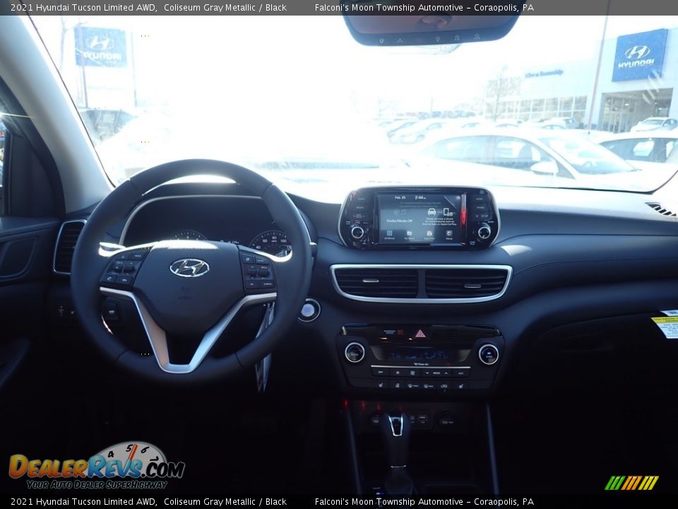 2021 Hyundai Tucson Limited AWD Coliseum Gray Metallic / Black Photo #9