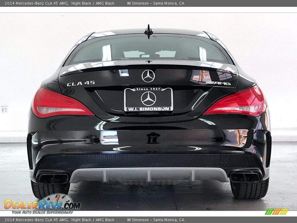 2014 Mercedes-Benz CLA 45 AMG Night Black / AMG Black Photo #3