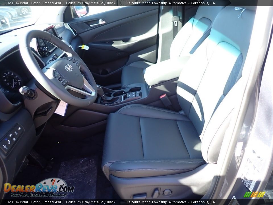 2021 Hyundai Tucson Limited AWD Coliseum Gray Metallic / Black Photo #10