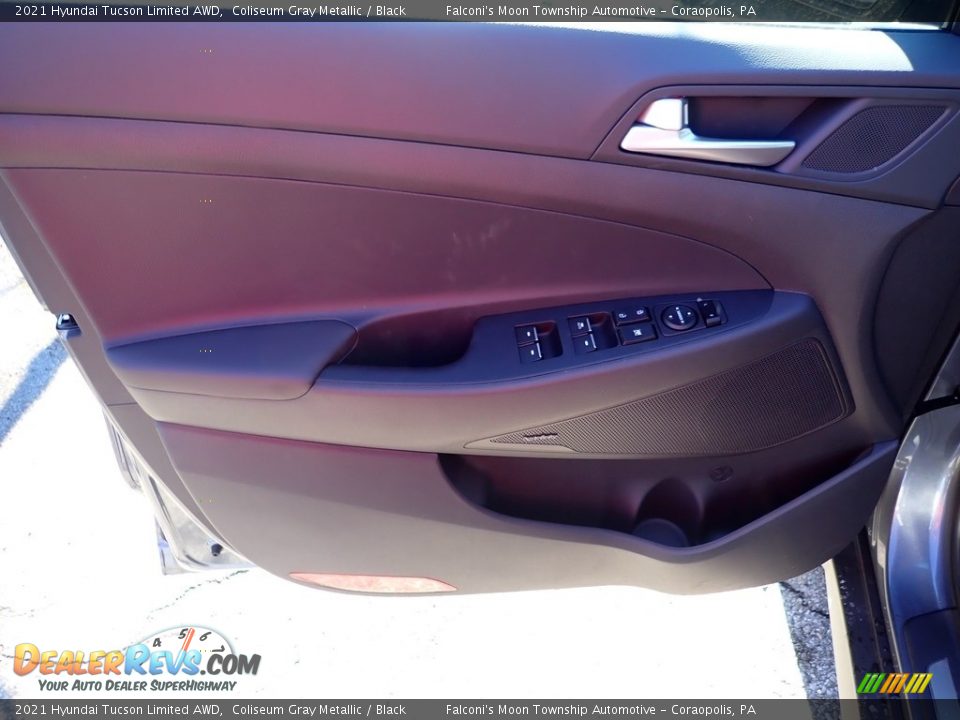 2021 Hyundai Tucson Limited AWD Coliseum Gray Metallic / Black Photo #11