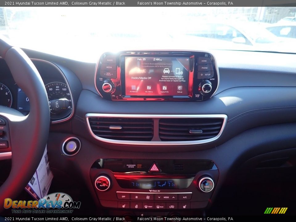 2021 Hyundai Tucson Limited AWD Coliseum Gray Metallic / Black Photo #13