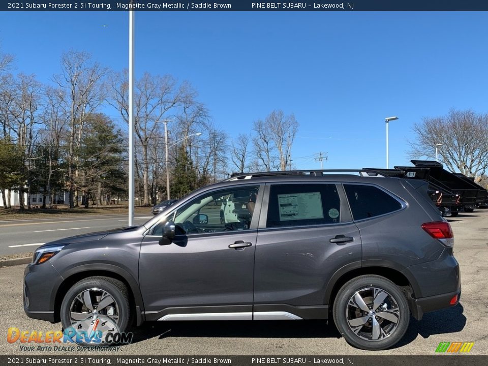 Magnetite Gray Metallic 2021 Subaru Forester 2.5i Touring Photo #4