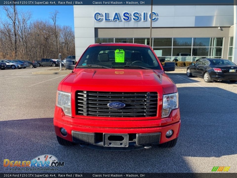 2014 Ford F150 STX SuperCab 4x4 Race Red / Black Photo #2
