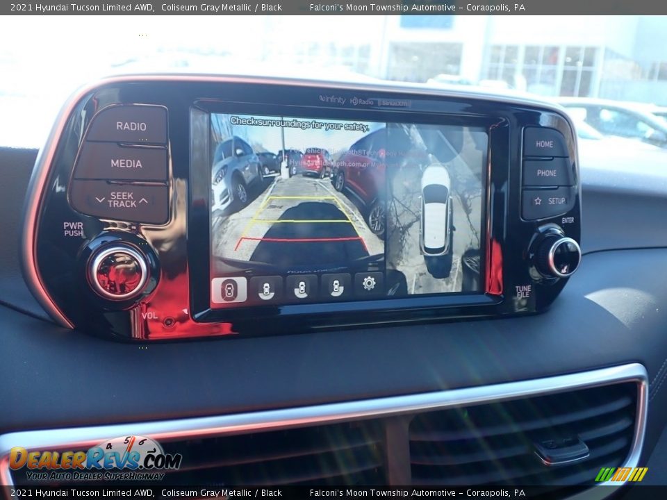 2021 Hyundai Tucson Limited AWD Coliseum Gray Metallic / Black Photo #14