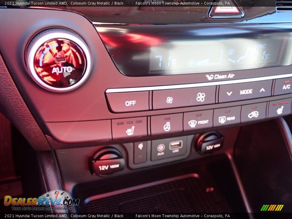 2021 Hyundai Tucson Limited AWD Coliseum Gray Metallic / Black Photo #15