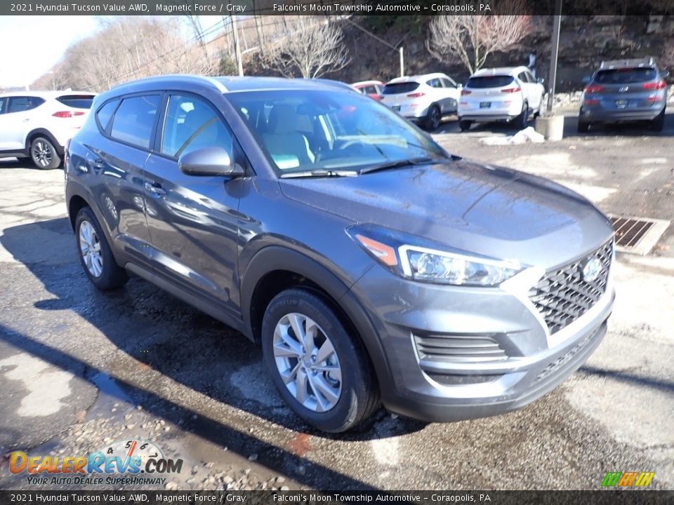 2021 Hyundai Tucson Value AWD Magnetic Force / Gray Photo #3