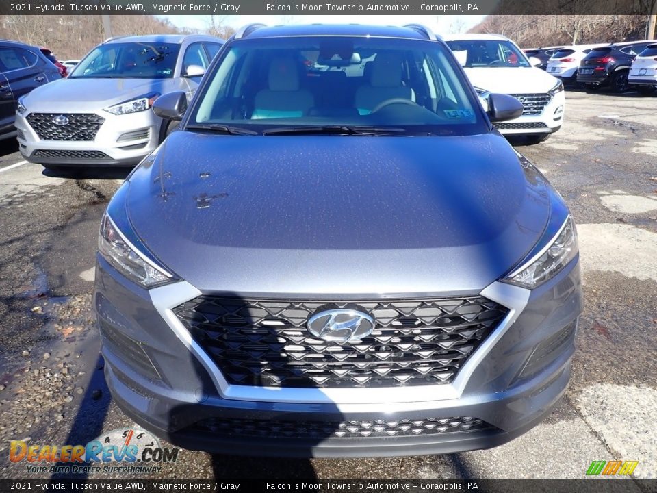 2021 Hyundai Tucson Value AWD Magnetic Force / Gray Photo #4