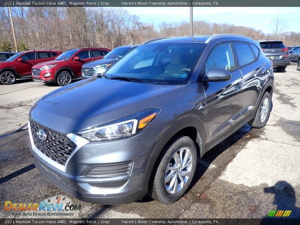 2021 Hyundai Tucson Value AWD Magnetic Force / Gray Photo #5