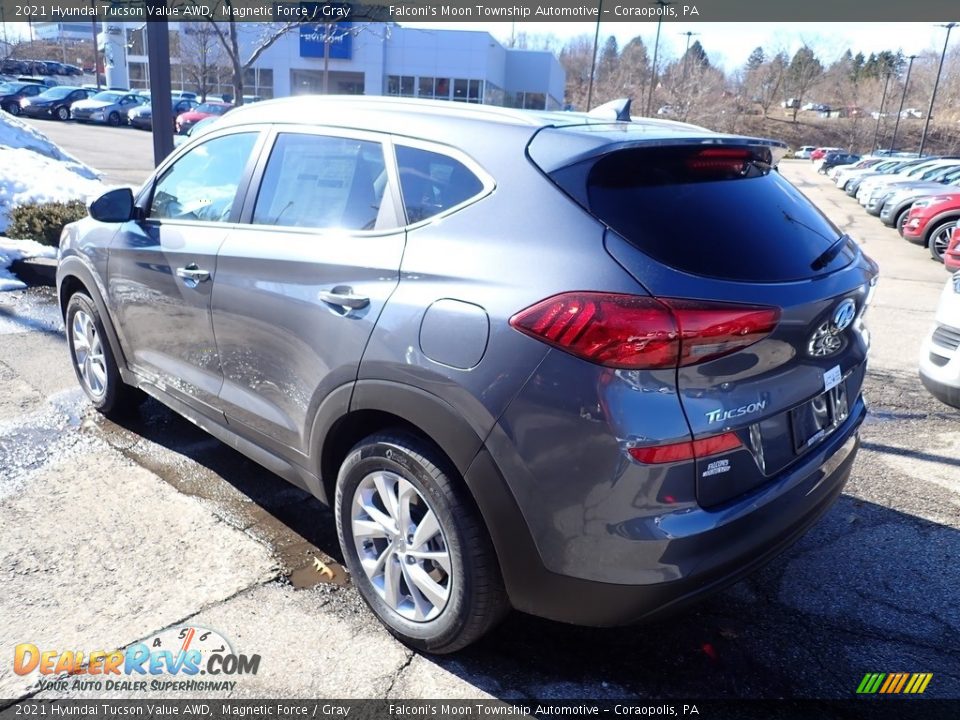 2021 Hyundai Tucson Value AWD Magnetic Force / Gray Photo #6