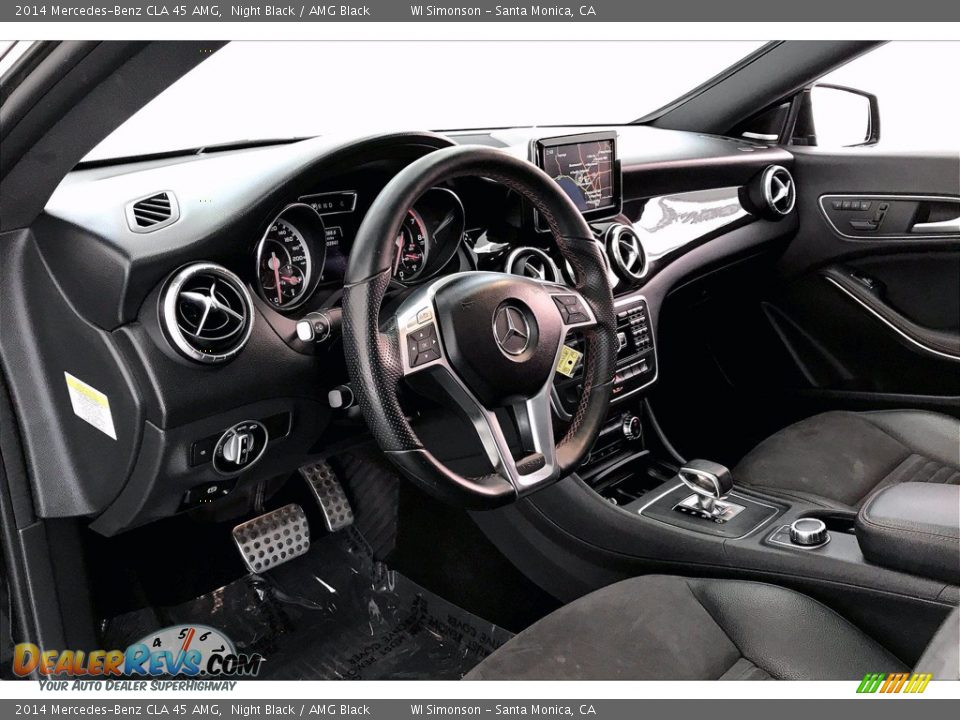2014 Mercedes-Benz CLA 45 AMG Night Black / AMG Black Photo #14