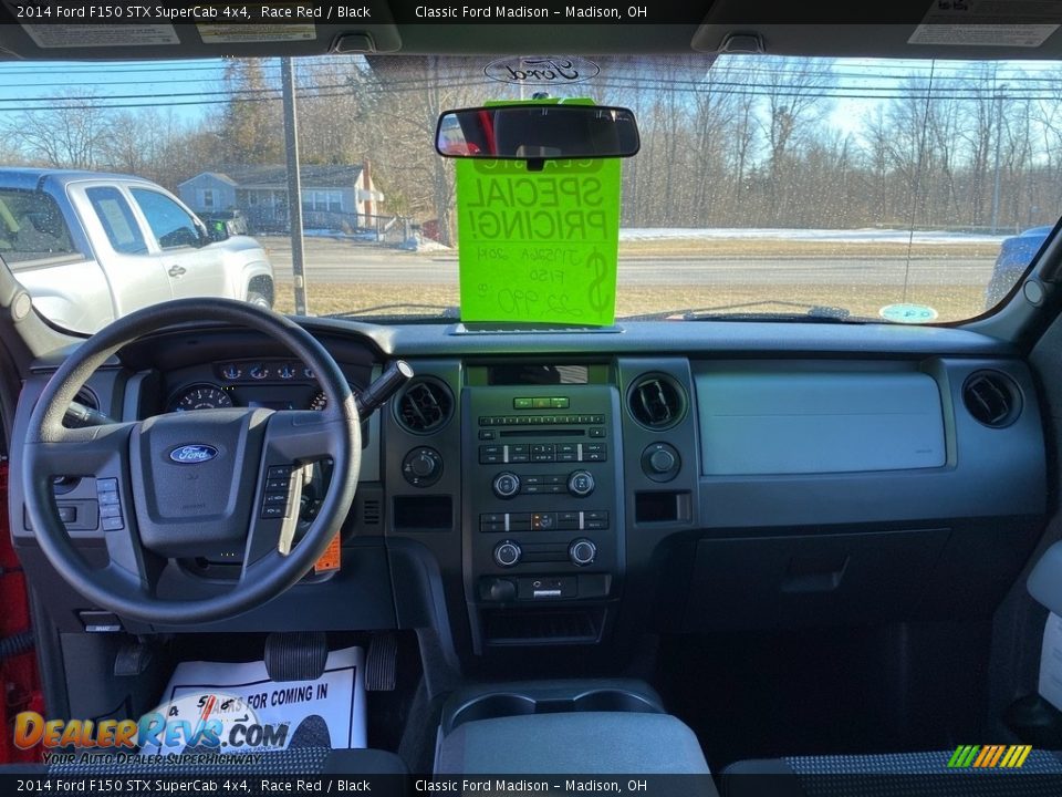 2014 Ford F150 STX SuperCab 4x4 Race Red / Black Photo #11
