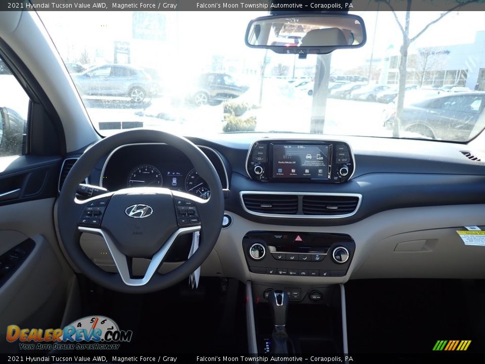 2021 Hyundai Tucson Value AWD Magnetic Force / Gray Photo #9