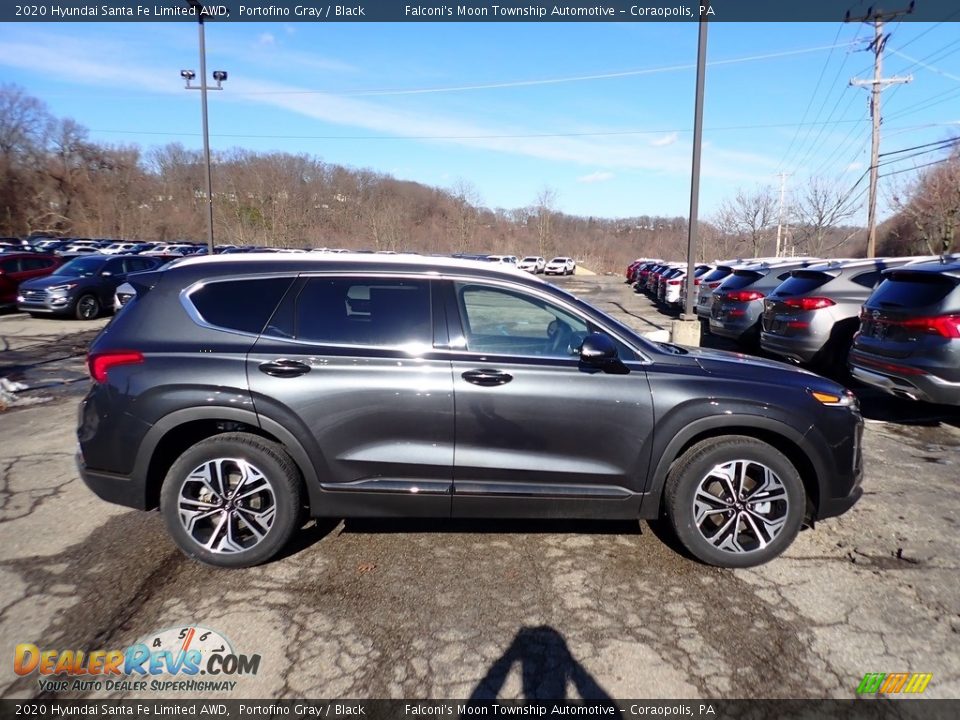 2020 Hyundai Santa Fe Limited AWD Portofino Gray / Black Photo #1