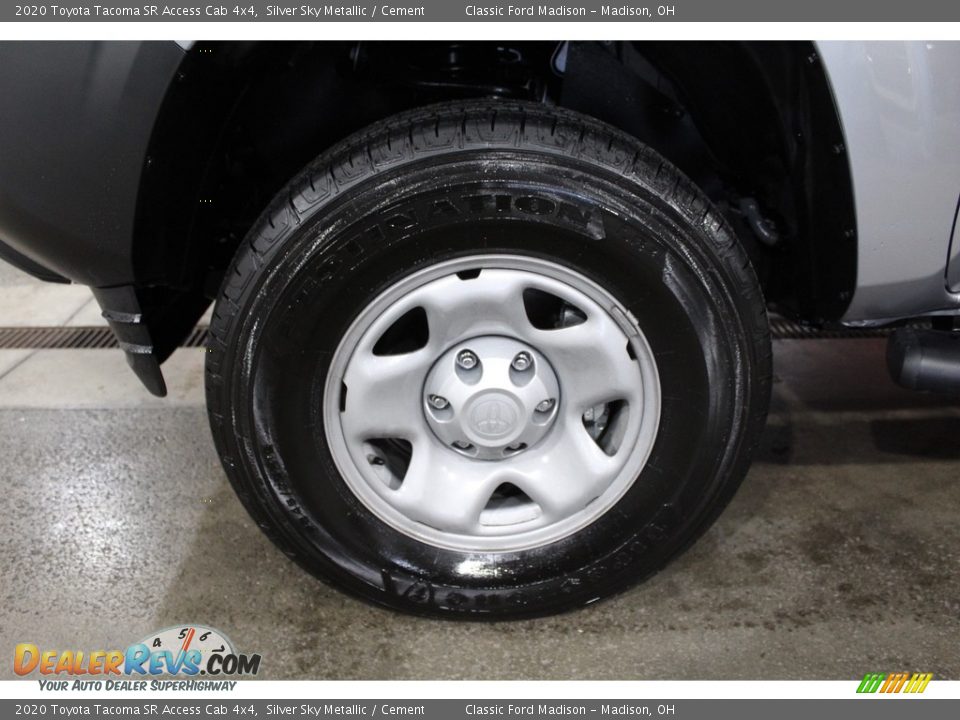 2020 Toyota Tacoma SR Access Cab 4x4 Silver Sky Metallic / Cement Photo #9