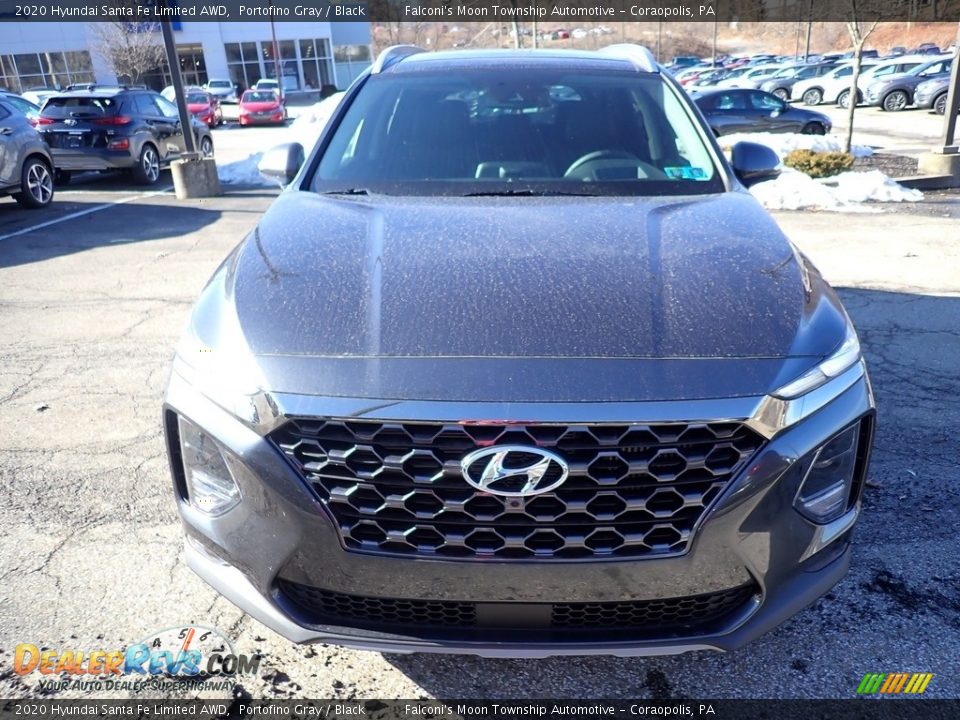 2020 Hyundai Santa Fe Limited AWD Portofino Gray / Black Photo #4