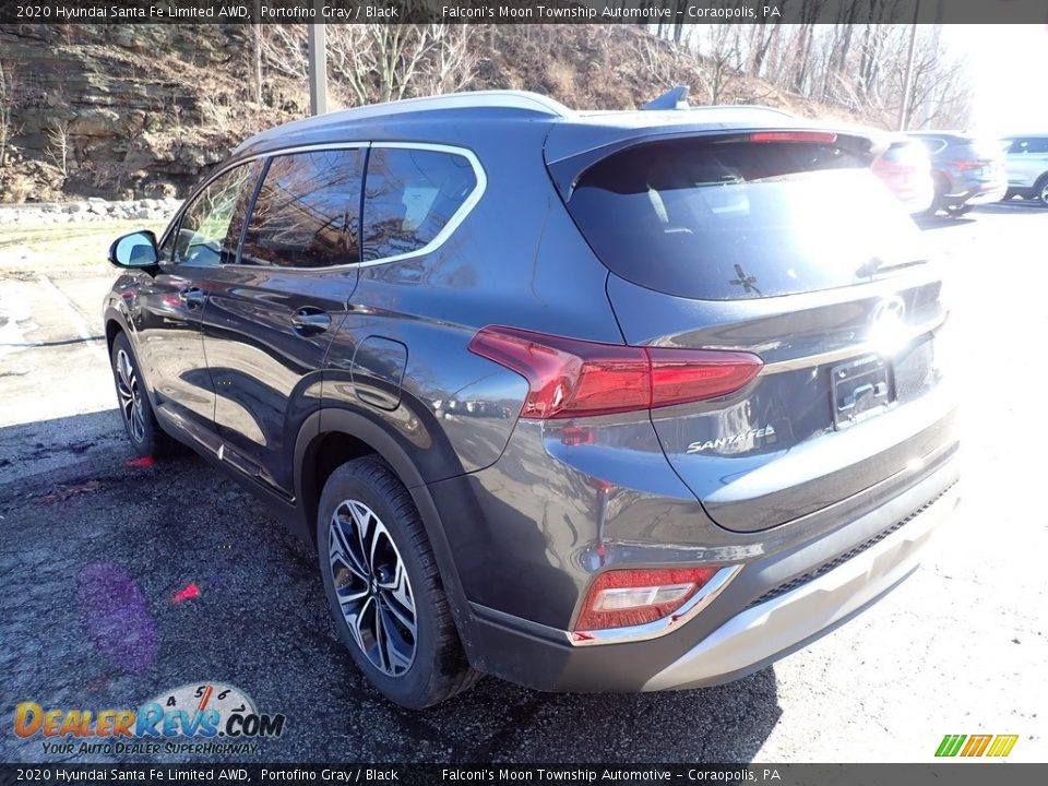2020 Hyundai Santa Fe Limited AWD Portofino Gray / Black Photo #6
