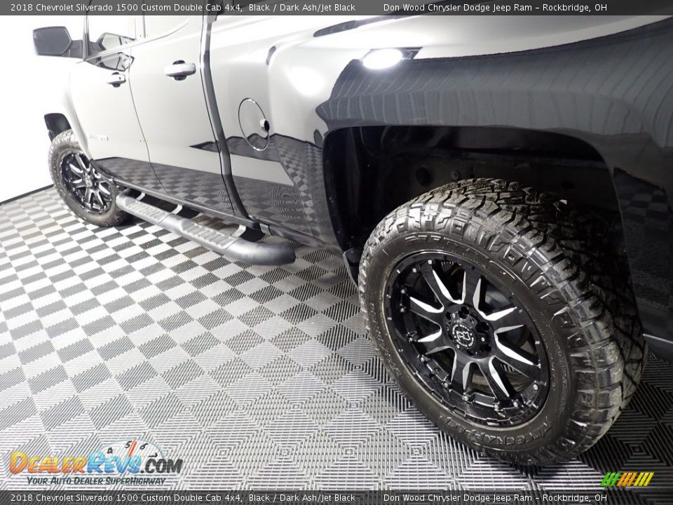 Custom Wheels of 2018 Chevrolet Silverado 1500 Custom Double Cab 4x4 Photo #11