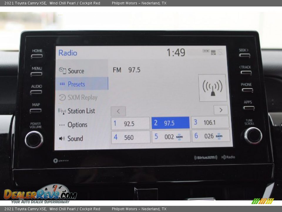 2021 Toyota Camry XSE Wind Chill Pearl / Cockpit Red Photo #15