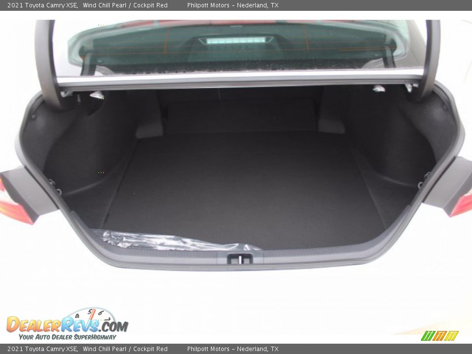 2021 Toyota Camry XSE Wind Chill Pearl / Cockpit Red Photo #23