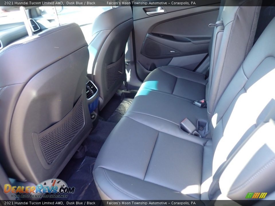 2021 Hyundai Tucson Limited AWD Dusk Blue / Black Photo #8