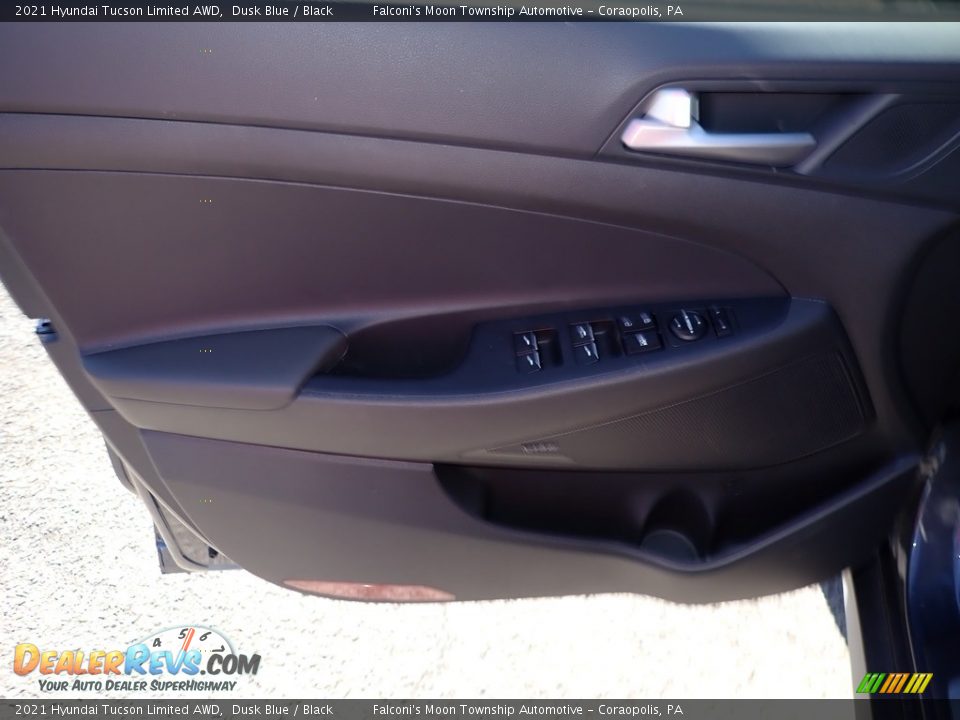 2021 Hyundai Tucson Limited AWD Dusk Blue / Black Photo #11