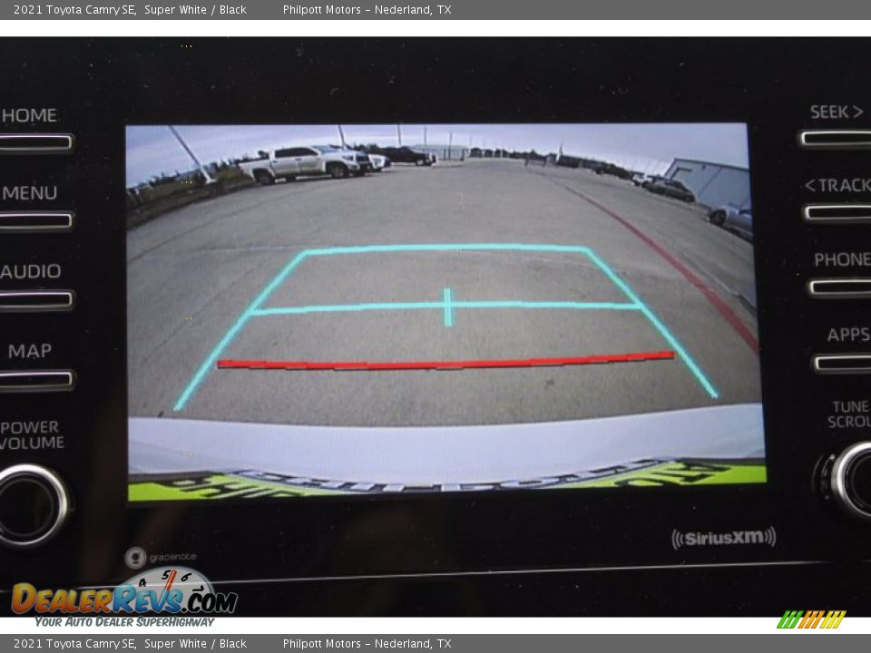 2021 Toyota Camry SE Super White / Black Photo #17