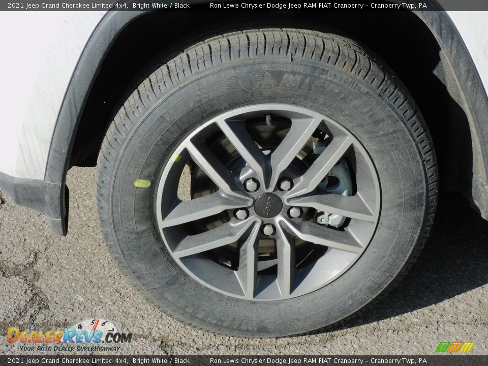 2021 Jeep Grand Cherokee Limited 4x4 Bright White / Black Photo #10