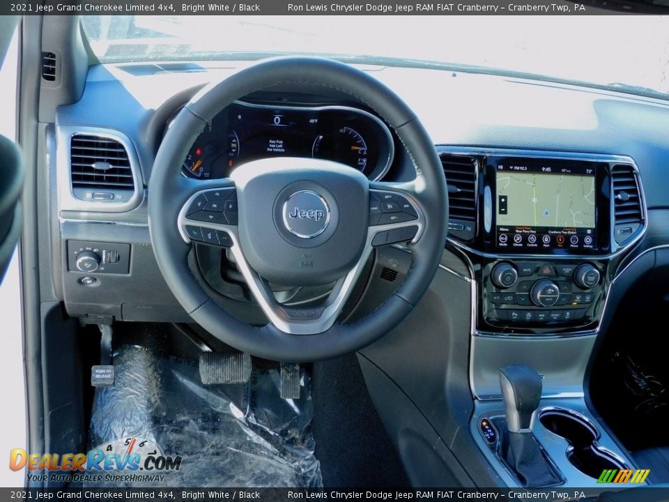 2021 Jeep Grand Cherokee Limited 4x4 Bright White / Black Photo #13