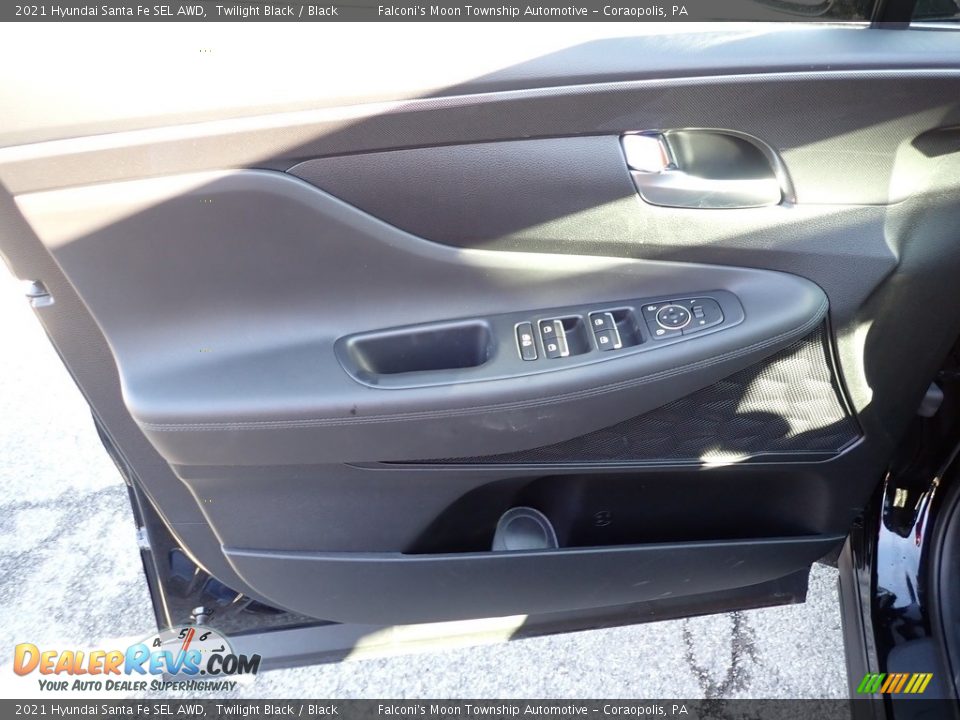 2021 Hyundai Santa Fe SEL AWD Twilight Black / Black Photo #11