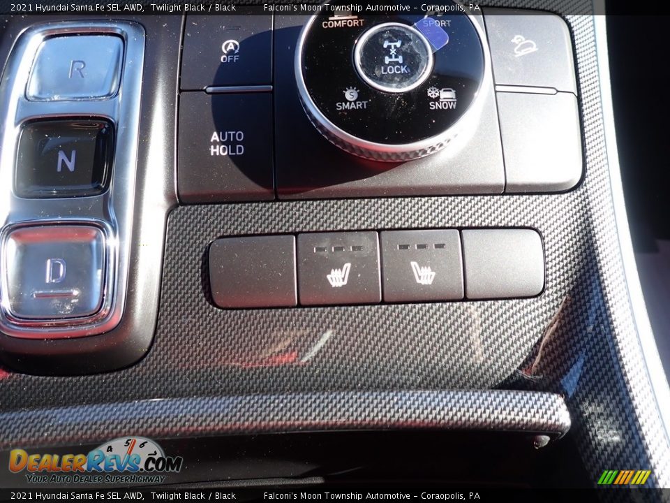 2021 Hyundai Santa Fe SEL AWD Twilight Black / Black Photo #14