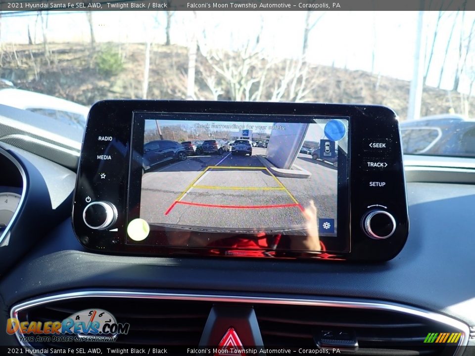 2021 Hyundai Santa Fe SEL AWD Twilight Black / Black Photo #15