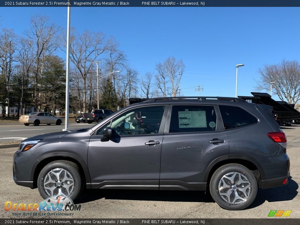 2021 Subaru Forester 2.5i Premium Magnetite Gray Metallic / Black Photo #4