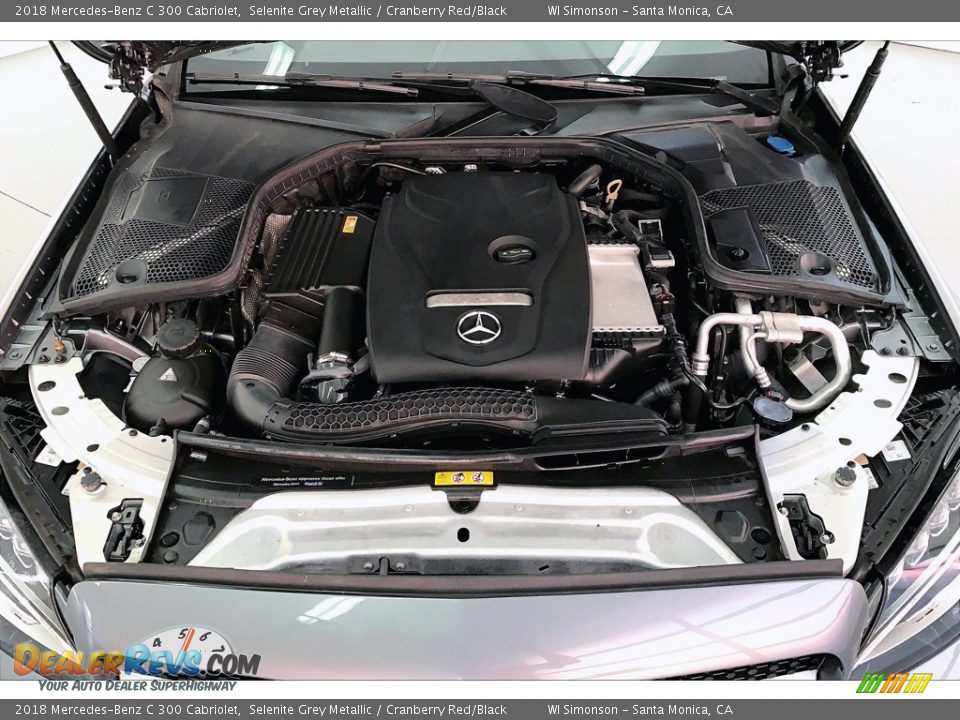 2018 Mercedes-Benz C 300 Cabriolet 2.0 Liter Turbocharged DOHC 16-Valve VVT 4 Cylinder Engine Photo #9