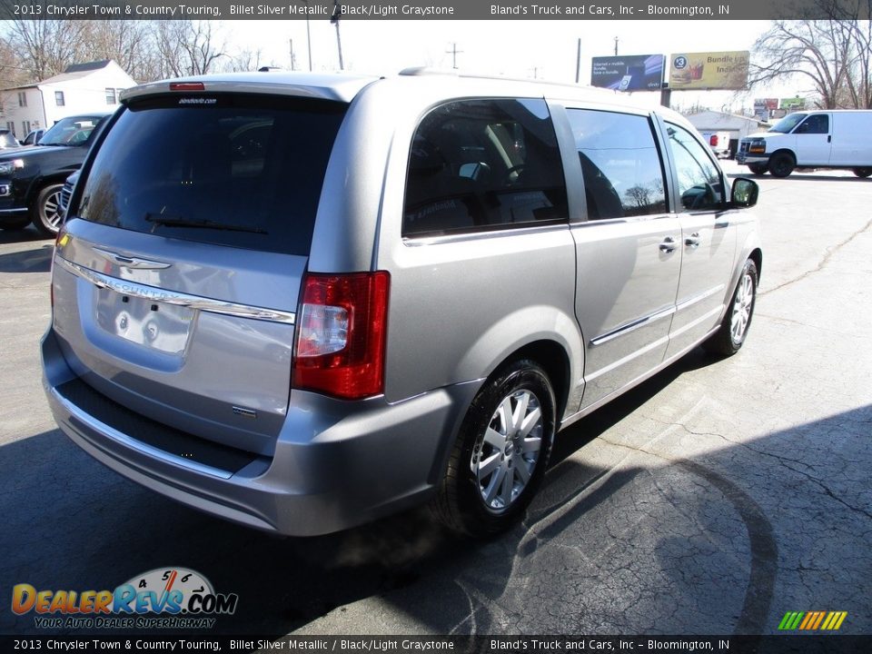 2013 Chrysler Town & Country Touring Billet Silver Metallic / Black/Light Graystone Photo #4