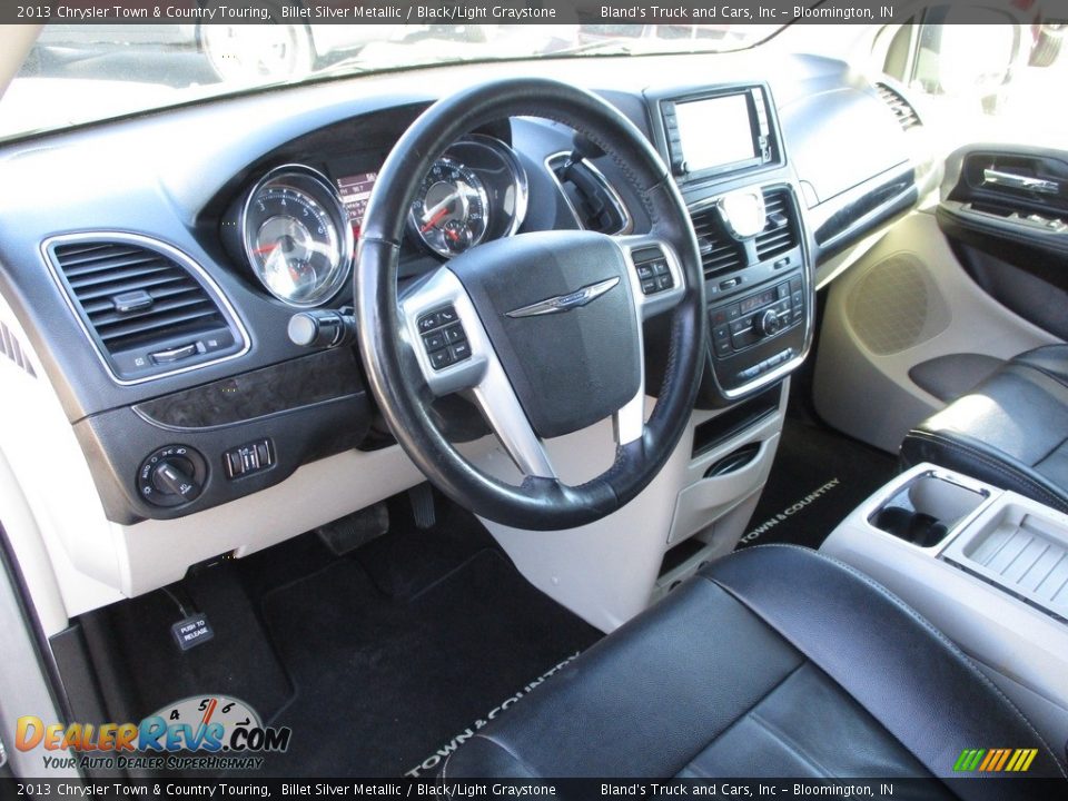 2013 Chrysler Town & Country Touring Billet Silver Metallic / Black/Light Graystone Photo #6