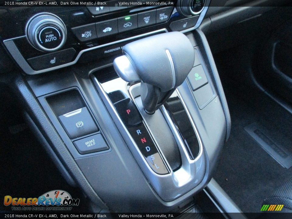 2018 Honda CR-V EX-L AWD Dark Olive Metallic / Black Photo #17