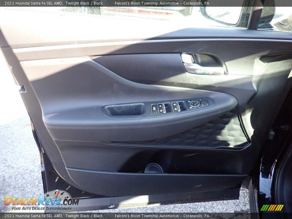 2021 Hyundai Santa Fe SEL AWD Twilight Black / Black Photo #11