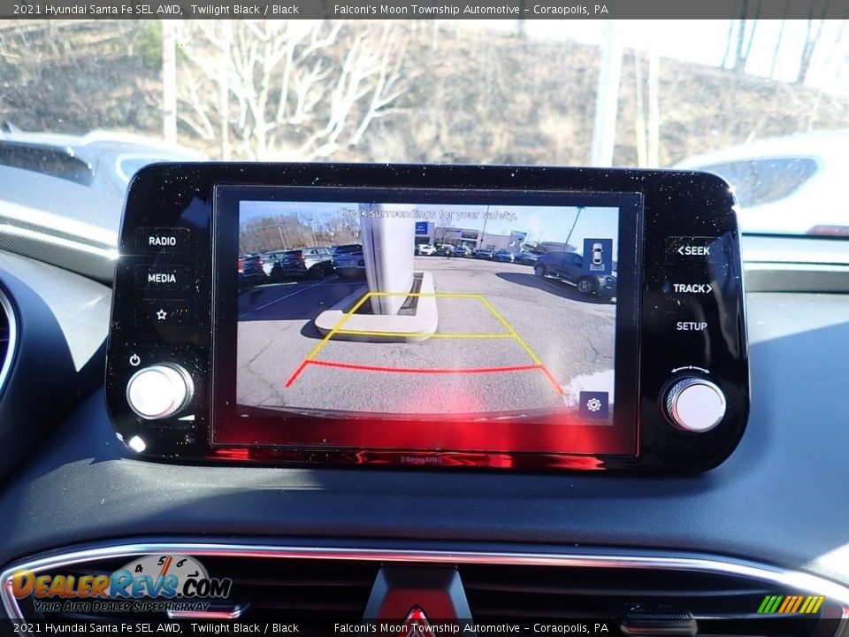 2021 Hyundai Santa Fe SEL AWD Twilight Black / Black Photo #14