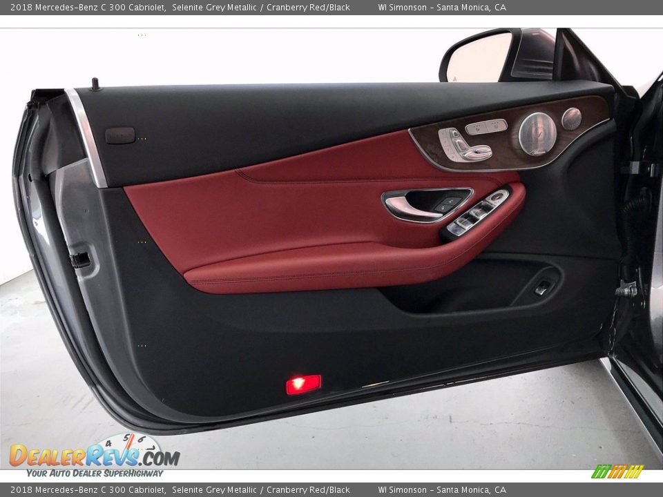 Door Panel of 2018 Mercedes-Benz C 300 Cabriolet Photo #26