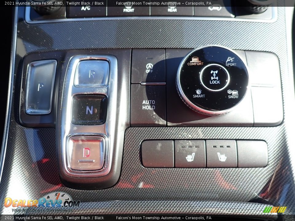 2021 Hyundai Santa Fe SEL AWD Twilight Black / Black Photo #15