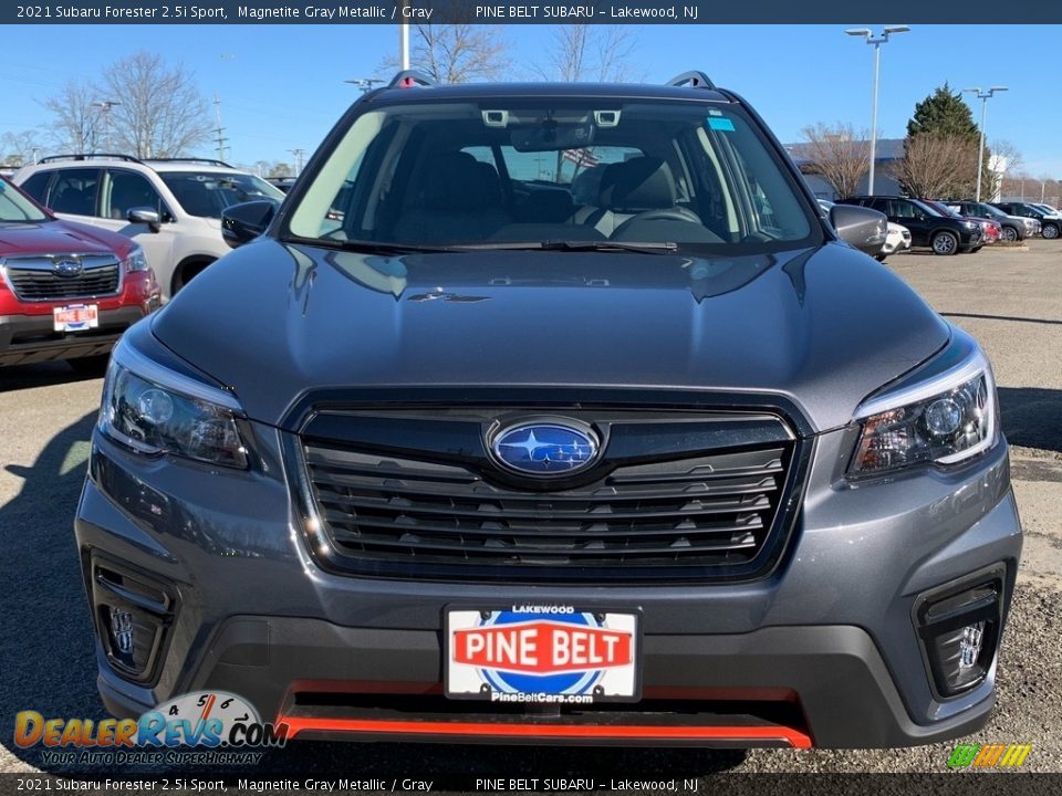 2021 Subaru Forester 2.5i Sport Magnetite Gray Metallic / Gray Photo #3