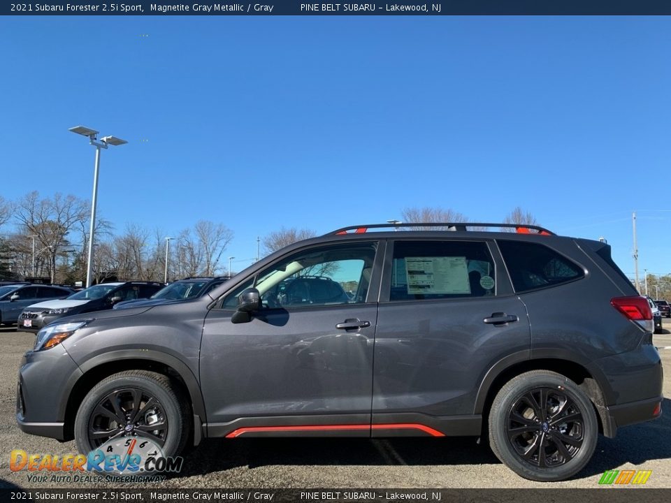 2021 Subaru Forester 2.5i Sport Magnetite Gray Metallic / Gray Photo #4