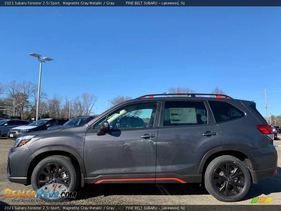 2021 Subaru Forester 2.5i Sport Magnetite Gray Metallic / Gray Photo #4